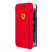 【iPhone6 Plus ケース】FIORANO - Red PU Leather Booktype Case