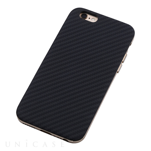 【iPhone6s/6 ケース】Hybrid Case UNIO (Kevlar Gold)