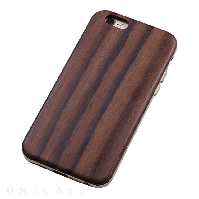 【iPhone6s/6 ケース】Hybrid Case UNIO (Ebony Gold)