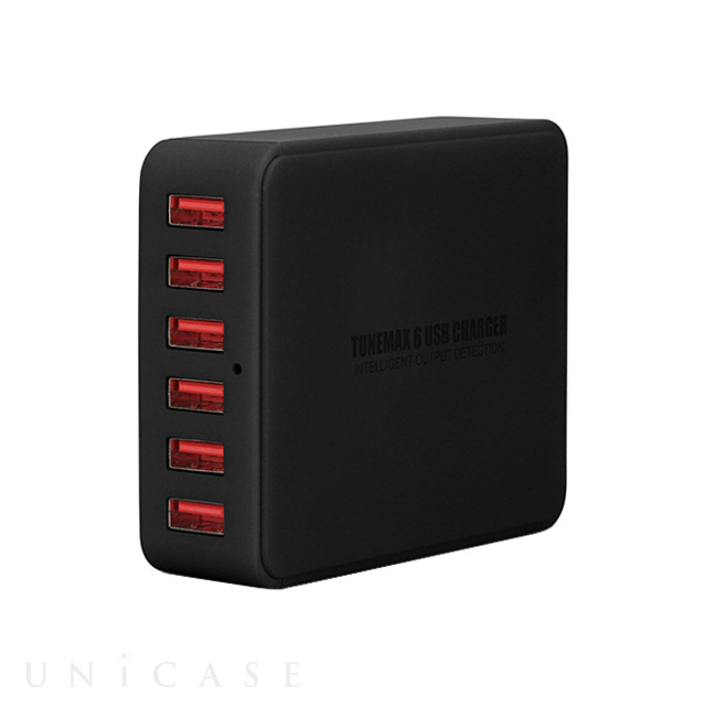 TUNEMAX 6USB CHARGER スマートUSB充電器 (ブラック)