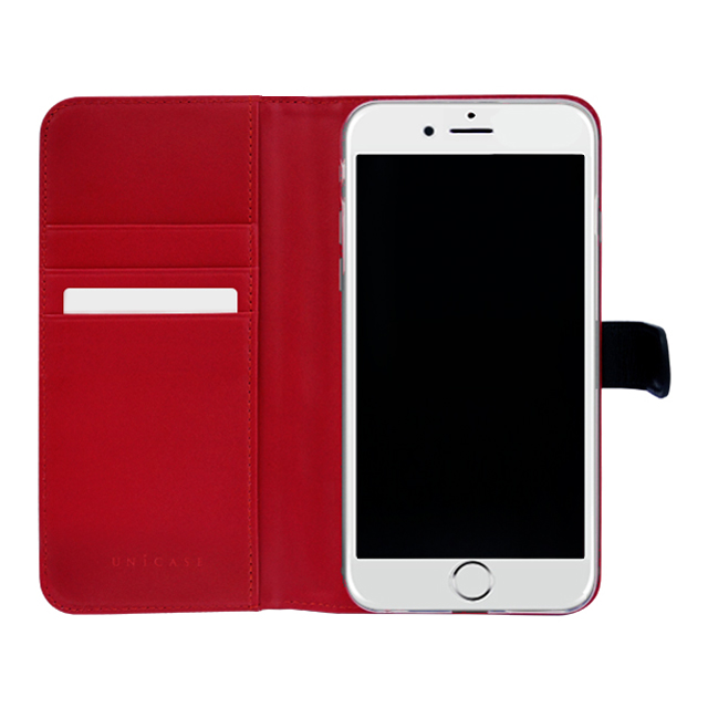 【iPhone6s/6 ケース】COWSKIN Diary Black×Red for iPhone6s/6goods_nameサブ画像