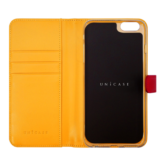 【iPhone6s/6 ケース】COWSKIN Diary Red×Buttercup for iPhone6s/6goods_nameサブ画像