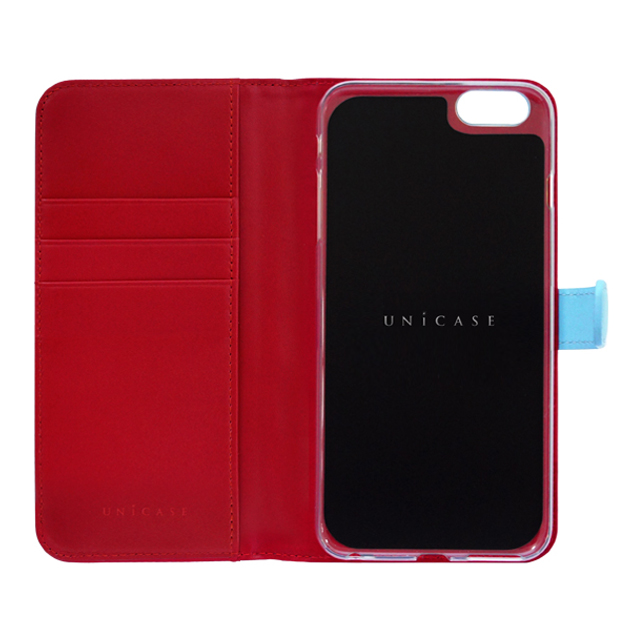 【iPhone6s/6 ケース】COWSKIN Diary Blue×Red for iPhone6s/6サブ画像