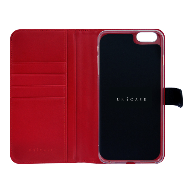 【iPhone6s Plus/6 Plus ケース】COWSKIN Diary Black×Red for iPhone6s Plus/6 Plus