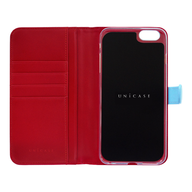 【iPhone6s Plus/6 Plus ケース】COWSKIN Diary Blue×Red for iPhone6s Plus/6 Plusgoods_nameサブ画像