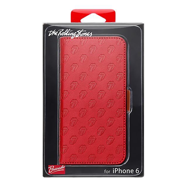 【iPhone6s/6 ケース】フリップカバー ローリングストーンズ (レッド)goods_nameサブ画像