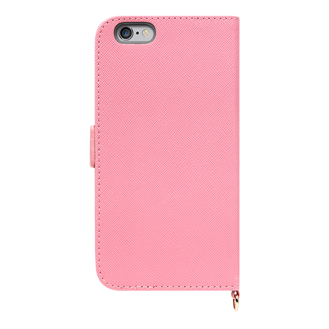 【iPhone6s/6 ケース】フリップカバー ダブルリボン (ピンク)goods_nameサブ画像