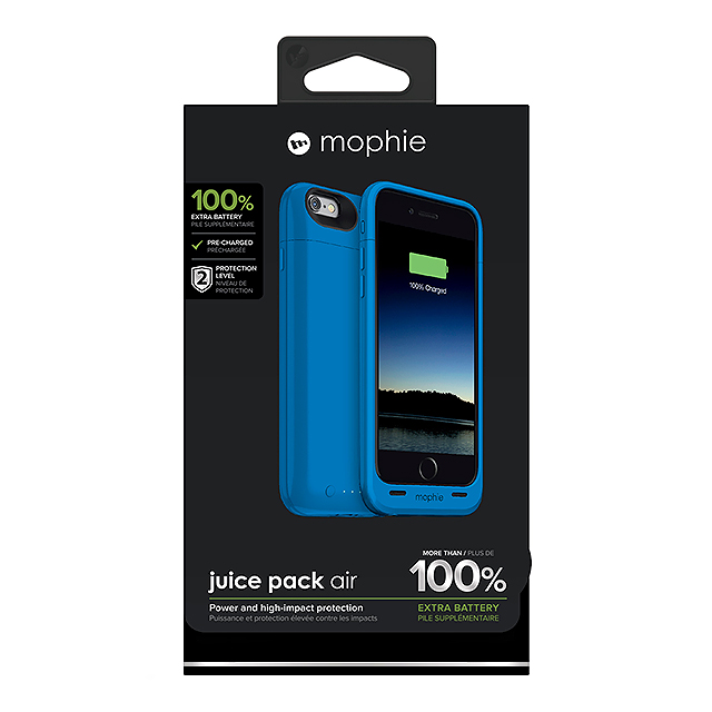 【iPhone6s/6 ケース】juice pack air (ブルー)サブ画像