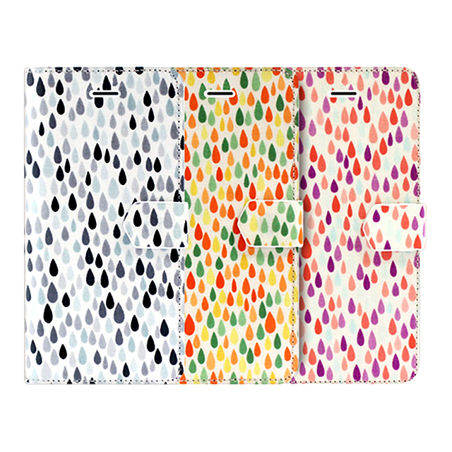 【iPhone6s/6 ケース】Pastel Diary (Rain/グレー)サブ画像