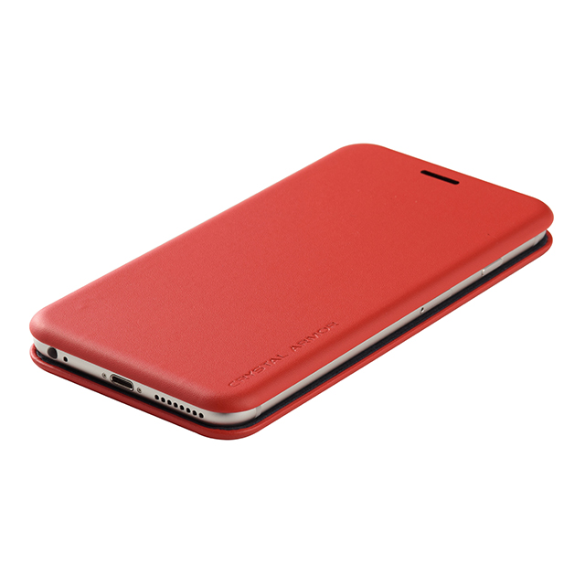 【iPhone6s/6 ケース】手帳型クラムシェルケース Matt (Red)goods_nameサブ画像