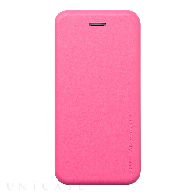 【iPhone6s/6 ケース】手帳型クラムシェルケース Matt (Pink)