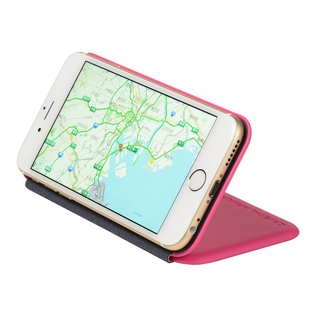 【iPhone6s Plus/6 Plus ケース】手帳型クラムシェルケース Matt (Pink)サブ画像