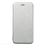 【iPhone6s Plus/6 Plus ケース】手帳型クラムシェルケース Zara (Silver)