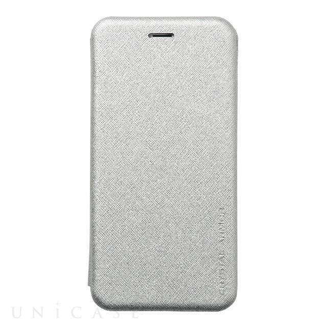【iPhone6s Plus/6 Plus ケース】手帳型クラムシェルケース Zara (Silver)