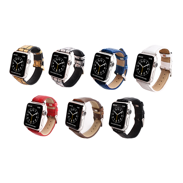 【Apple Watch バンド 40/38mm】クロコシリーズ (Red Croco) for Apple Watch Series4/2/1goods_nameサブ画像