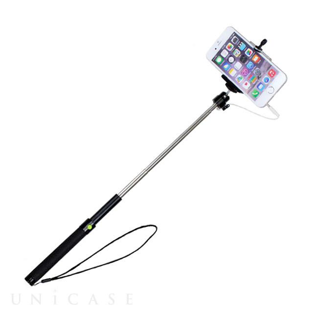 撮影スティック Selfie Stick (ブラック) [iPhone専用]