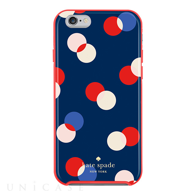 【iPhone6s/6 ケース】Hybrid Hardshell Case (Trapping Dots Navy)