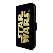【iPhone6s/6 ケース】STAR WARS 3D刺繍フリップケース (ゴールド)