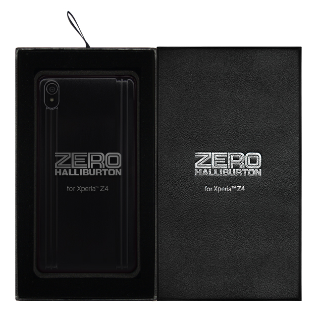 【XPERIA Z4 ケース】ZERO HALLIBURTON for XPERIA Z4 (Black)サブ画像