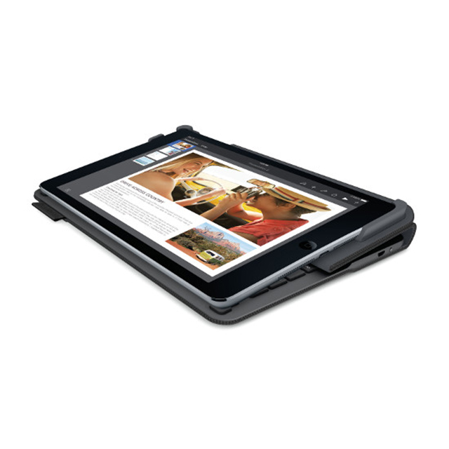 iPad Air2 ケース】キーボード一体型保護ケース ブラック ロジクール
