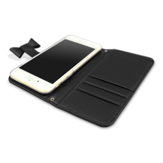 【iPhone6s Plus/6 Plus ケース】Ribbon Diary Black for iPhone6s Plus/6 Plusサブ画像