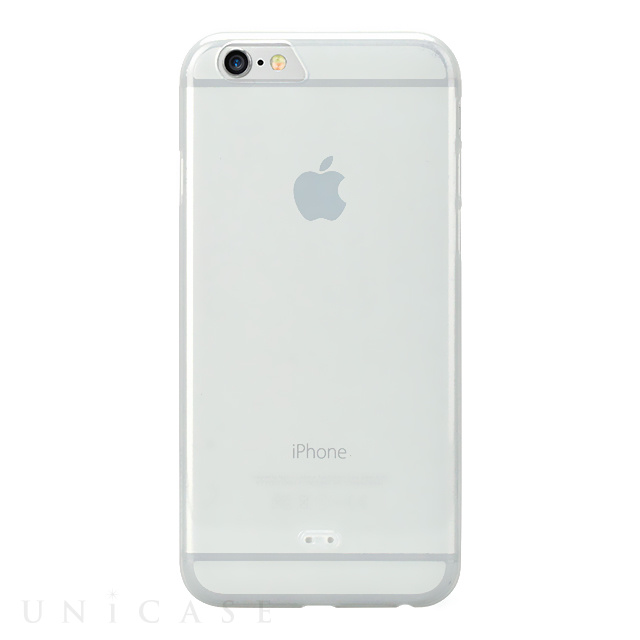 【iPhone6s/6 ケース】eggshell (クリアホワイト)