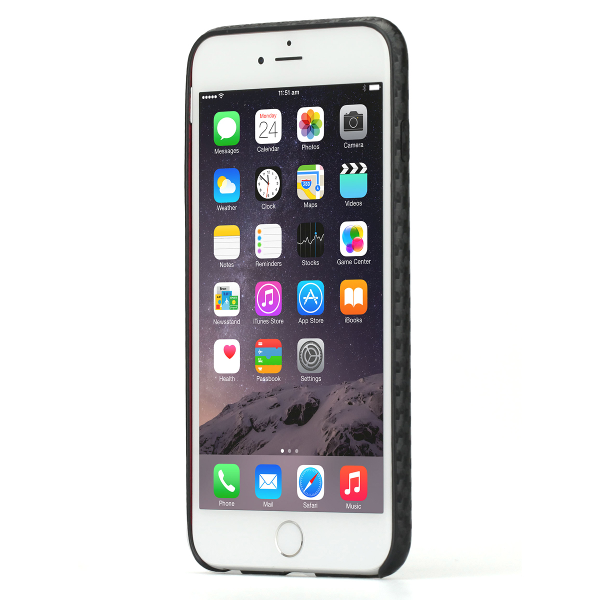 【iPhone6s Plus/6 Plus ケース】CarbonLook (ブラック)サブ画像