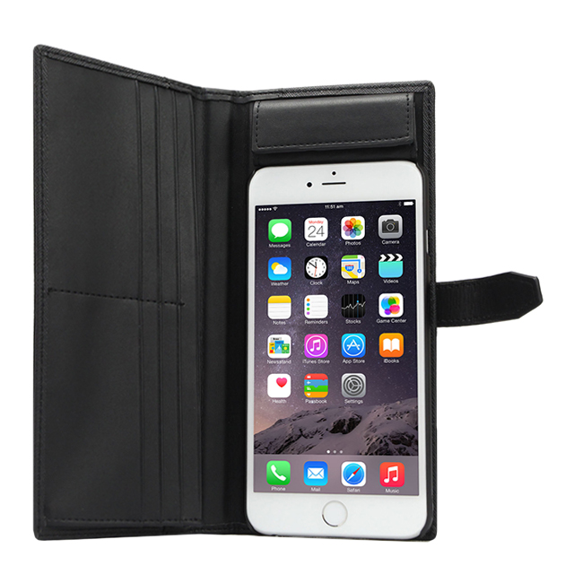 【iPhone6s Plus/6 Plus ケース】Complete Wallet (ブラック)サブ画像