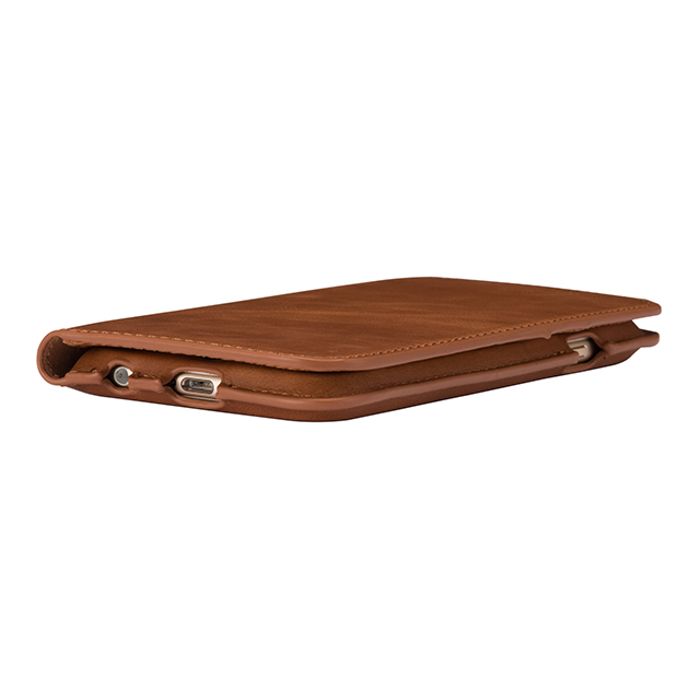 【iPhone6s/6 ケース】手帳型ケース FIT (CAMEL BROWN)サブ画像