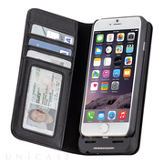 【iPhone6s/6 ケース】Charging Wallet Folio Case (Black)
