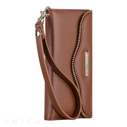 【iPhone6s Plus/6 Plus ケース】REBECCAMINKOFF Leather Folio Wristlet (Almond)