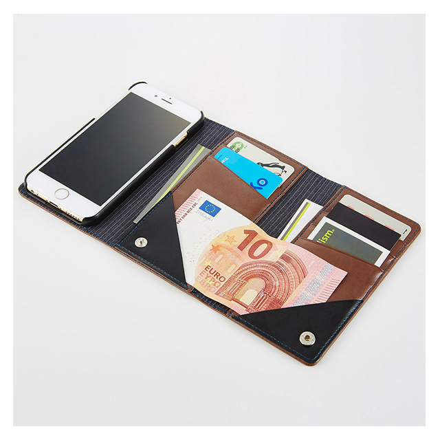 【iPhone6s/6 ケース】BillFold フリップノートカードケース (ブラック)goods_nameサブ画像