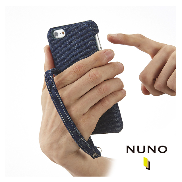 【iPhone6s Plus/6 Plus ケース】NUNO ファブリックケース (レッドデニム)サブ画像