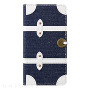 【マルチ スマホケース】Trolley Case Denim for 5inch Smartphone (ネイビー)