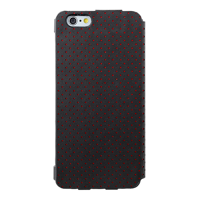 【iPhone6s/6 ケース】mononoff 609M Punching Leather Case (レッド)サブ画像