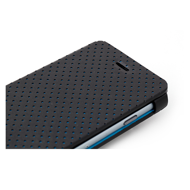 【iPhone6s/6 ケース】mononoff 609M Punching Leather Case (ブルー)サブ画像