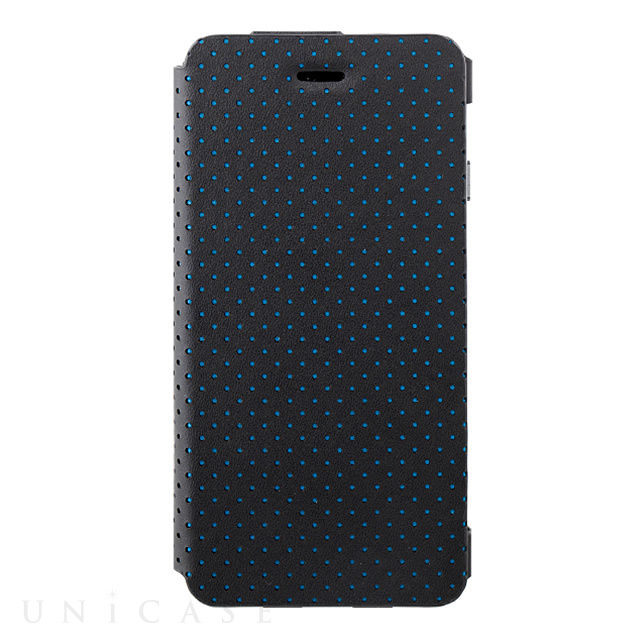 【iPhone6s/6 ケース】mononoff 609M Punching Leather Case (ブルー)