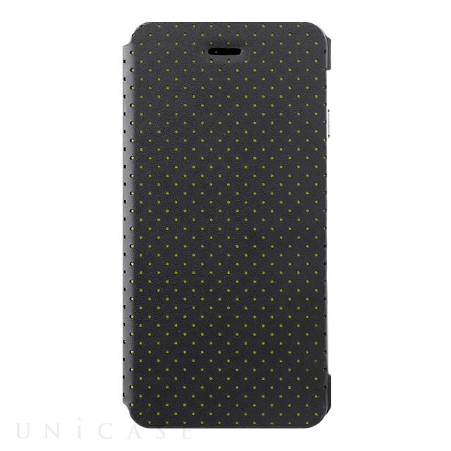 【iPhone6s/6 ケース】mononoff 609M Punching Leather Case (グリーン)