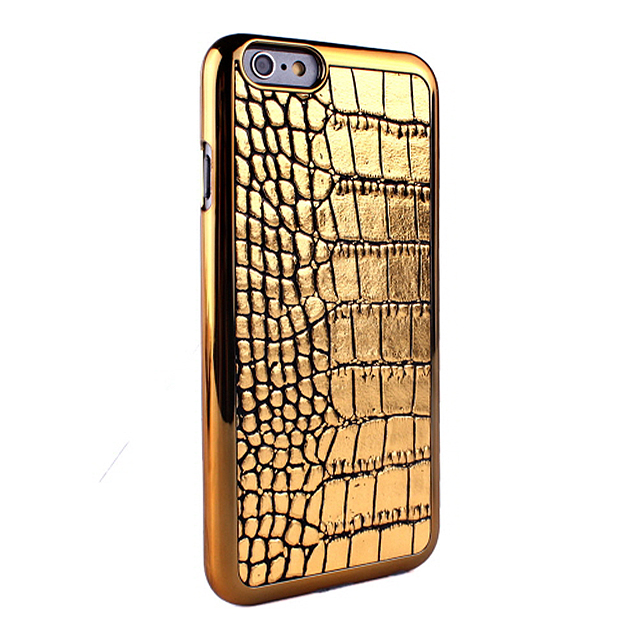 【iPhone6s/6 ケース】Gold Croco Barサブ画像