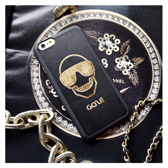 【iPhone6s/6 ケース】Skull Engraved Bar (ゴールド)goods_nameサブ画像