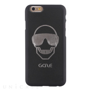 【iPhone6s/6 ケース】Skull Engraved Bar (シルバー)