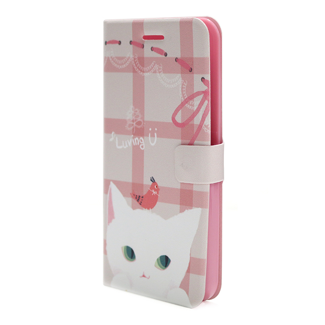 【iPhone6s/6 ケース】Cat Couple Diary (ホワイト)goods_nameサブ画像