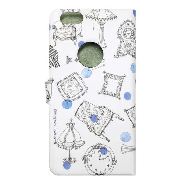 【iPhone6s/6 ケース】French Cafe Diary (ブルー)goods_nameサブ画像