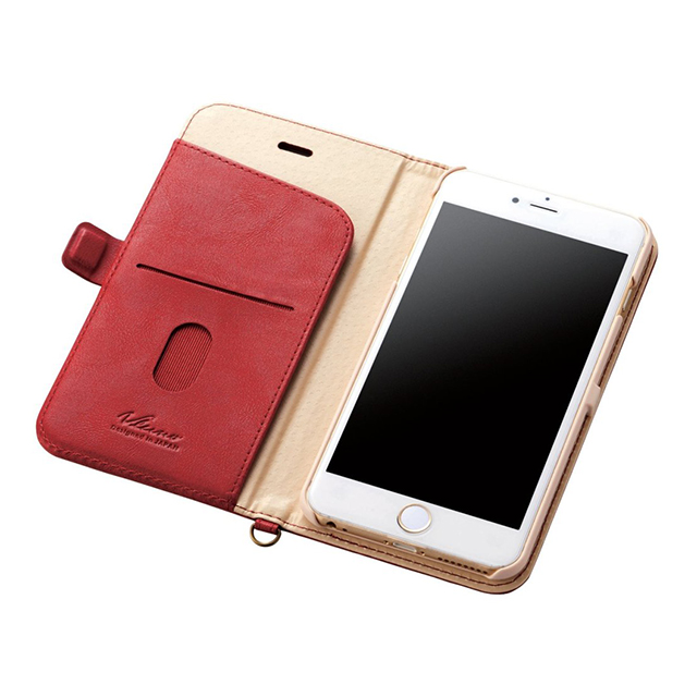 【iPhone6s Plus/6 Plus ケース】ソフトレザーカバー/磁石タイプ/レッドgoods_nameサブ画像