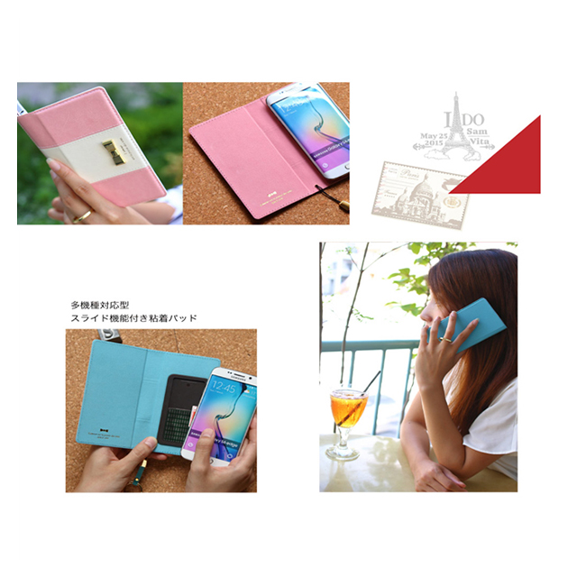 【マルチ スマホケース】Multi type Ruban (Pink)goods_nameサブ画像