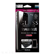 【iPhone6s/6 フィルム】ガラスフィルム「GLASS PREMIUM FILM」 全画面保護(黒) 0.33mm
