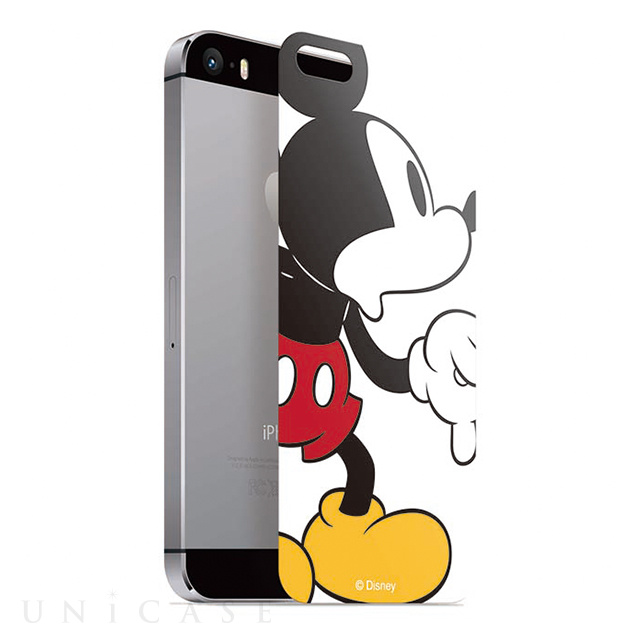 iPhone5s/5 フィルム】背面ガラス「ミッキーマウス」 エム・ディー