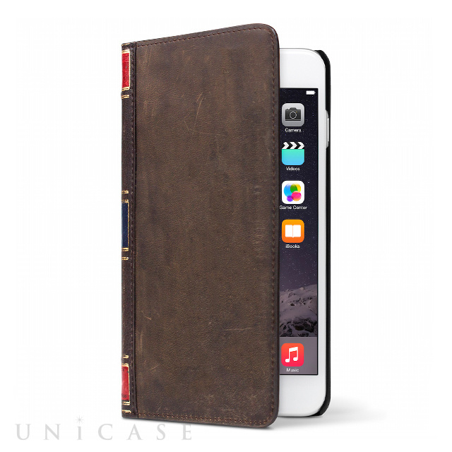 【iPhone6s Plus/6 Plus ケース】BookBook (ヴィンテージブラウン)