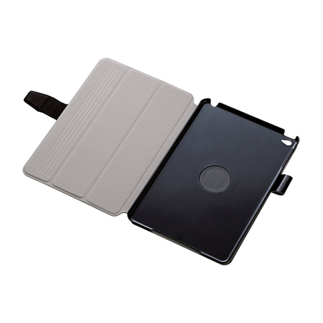 【iPad mini4 ケース】フラップカバー/360度/スリープ対応/ブラックサブ画像