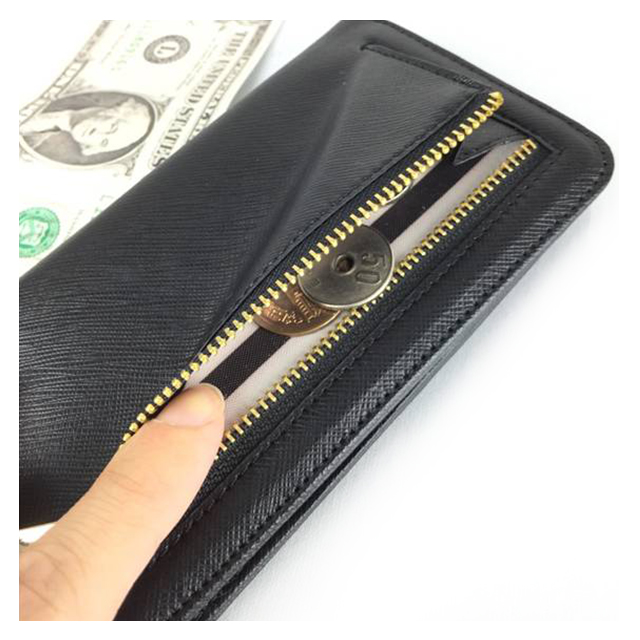 【iPhone6s/6 ケース】Wallet Case (Black)サブ画像